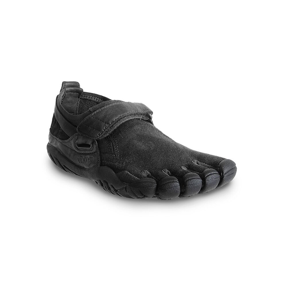 Vibram Five Fingers Womens Running Shoes - Black - KSO Trek - 12530-GBWE